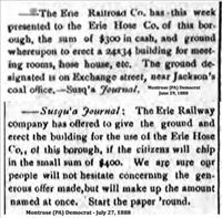 Erie Railroad (DonatedLand)